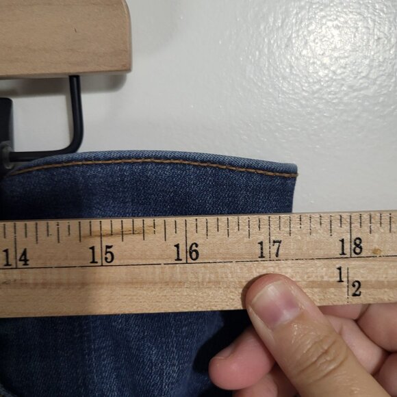 ANN TAYLOR Womens SZ 14 The Skinny Ankle Modern Fit Jeans - Picture 4 of 8